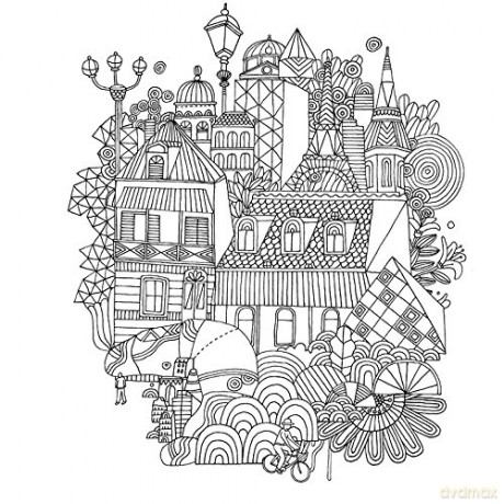 Gulliver's New Travels: colouring in a new world (Colouring Books) - James G Hancock [KSIĄŻKA]