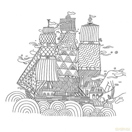Gulliver's New Travels: colouring in a new world (Colouring Books) - James G Hancock [KSIĄŻKA]