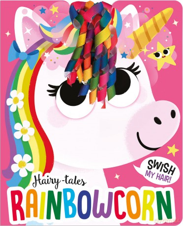 Hairy-tales Rainbowcorn (Hairy-tales Ribbon Bow Board Books) - Lou Treleaven [KSIĄŻKA]
