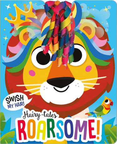 Hairy-tales Roarsome! (Hairy-tales Ribbon Bow Board Books) - Lou Treleaven [KSIĄŻKA]