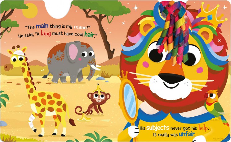 Hairy-tales Roarsome! (Hairy-tales Ribbon Bow Board Books) - Lou Treleaven [KSIĄŻKA]