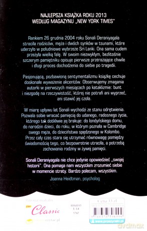 Tsunami - Sonali Deraniyagala [KSIĄŻKA]