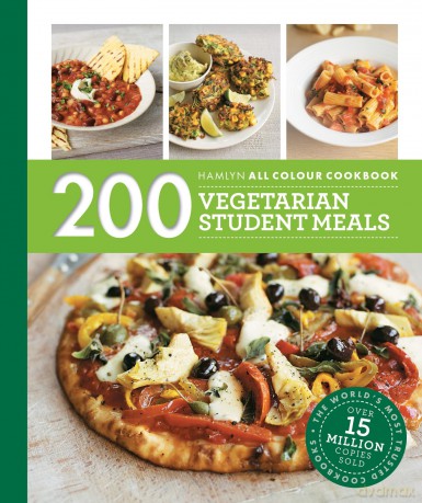 Hamlyn All Colour Cookery: 200 Vegetarian Student Meals: Simple and budget-friendly vegetarian recipes - Hamlyn [KSIĄŻKA]