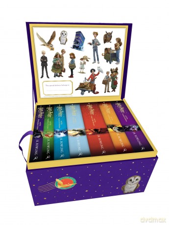 Harry Potter Owl Post Box Set (Children's Hardback - The Complete Collection): J.K. Rowling - J.K. Rowling [KSIĄŻKA]