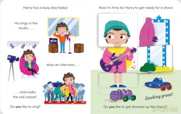 Harry Styles: Flip Flap, Turn and Play! - Pat-A-Cake [KSIĄŻKA]
