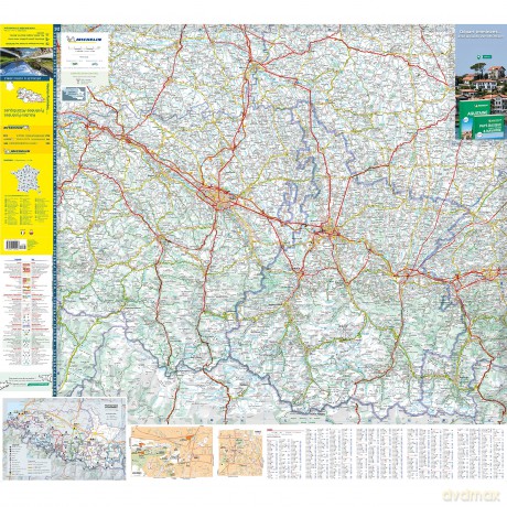 Hautes-Pyrenees Pyrenees-Atlantiques - Michelin Local Map 342: Map - Michelin