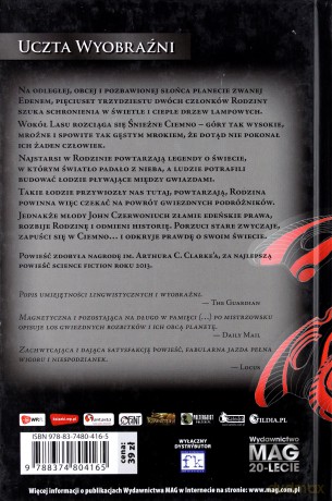 Uczta Wyobraźni Ciemny Eden - Chris Beckett [KSIĄŻKA]