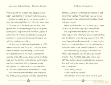 Heather Knight: A new illustrated children's sports series packed with facts about cricket icons: Book 3 (Amazing Cricket Stars) - Clive Gifford [KSIĄŻKA]