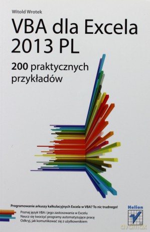 Vba Dla Excela 2013 Pl - Witold Wrotek [KSIĄŻKA]