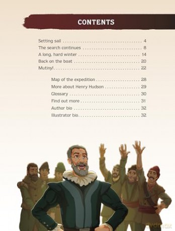 Henry Hudson and the Murderous Arctic Mutiny (Deadly Expeditions) - John Micklos Jr. [KOMIKS]