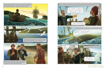 Henry Hudson and the Murderous Arctic Mutiny (Deadly Expeditions) - John Micklos Jr. [KOMIKS]