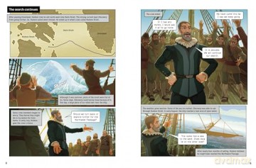 Henry Hudson and the Murderous Arctic Mutiny (Deadly Expeditions) - John Micklos Jr. [KOMIKS]