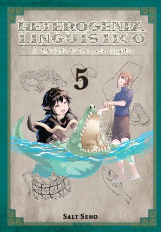 Heterogenia Linguistico, Vol. 5: Volume 5 (HETEROGENIA LINGUISTICO GN) - Salt Seno [KSIĄŻKA]