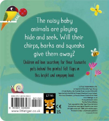 Hide and Seek with the Baby Animals - Littleboy Molly [KSIĄŻKA]