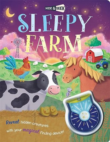 Hide-and-Seek Sleepy Farm (Magical Light Book) [KSIĄŻKA]