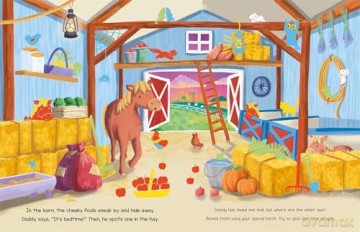 Hide-and-Seek Sleepy Farm (Magical Light Book) [KSIĄŻKA]