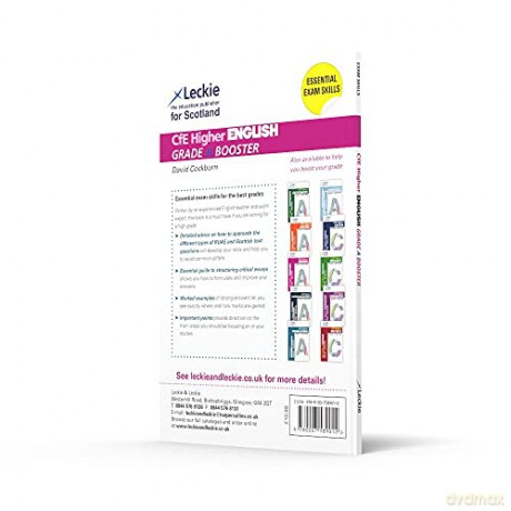 Higher English: Maximise Marks and Minimise Mistakes to Achieve Your Best Possible Mark (Grade Booster for CfE SQA Exam Revision) [KSIĄŻKA]