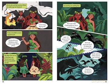 Hi'iaka and Pana'ewa: A Hawaiian Graphic Legend (Discover Graphics: Global Folktales) - Gabrielle Ahuli'i [KSIĄŻKA]
