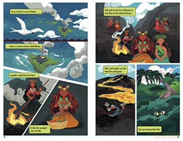 Hi'iaka and Pana'ewa: A Hawaiian Graphic Legend (Discover Graphics: Global Folktales) - Gabrielle Ahuli'i [KSIĄŻKA]