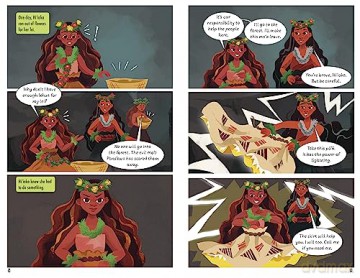 Hi'iaka and Pana'ewa: A Hawaiian Graphic Legend (Discover Graphics: Global Folktales) - Gabrielle Ahuli'i [KSIĄŻKA]