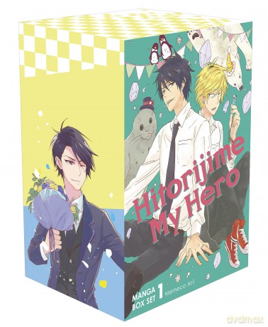 Hitorijime My Hero Manga Box Set 1 (Vol. 1-6) (HITORIJIME MY HERO BOX SET) - Memeco Arii [KOMIKS]