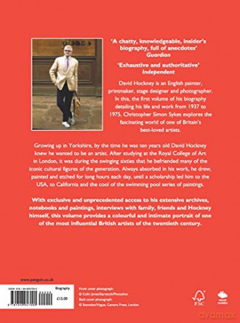 Hockney: The Biography Volume 1 - Chris Simon Sykes [KSIĄŻKA]
