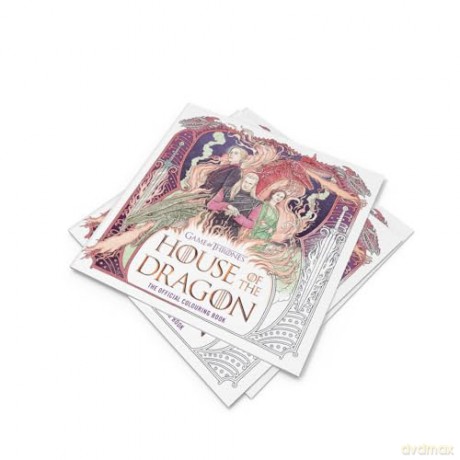 House of the Dragon: The Official Colouring Book: The perfect gift for GAME OF THRONES fans [KSIĄŻKA]