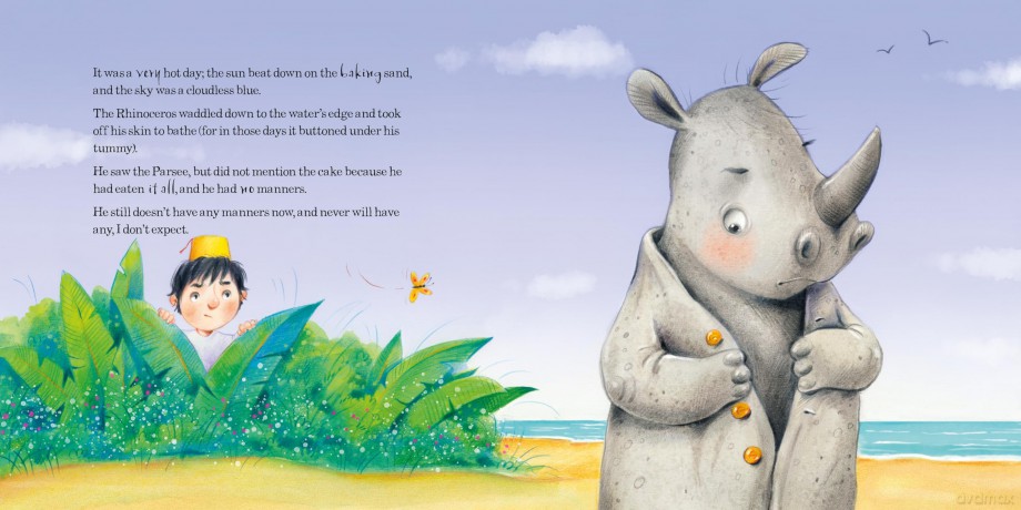 How the Rhino Got His Skin (Square Paperback Storybooks) - Anna Clothier [KSIĄŻKA]