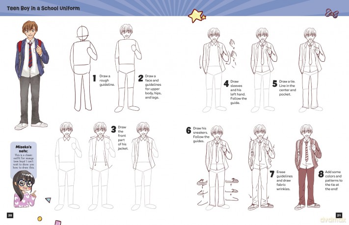 How to Draw Kawaii Manga Fashion (Learn Manga with Misako) - Misako Rocks [KSIĄŻKA]