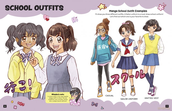 How to Draw Kawaii Manga Fashion (Learn Manga with Misako) - Misako Rocks [KSIĄŻKA]