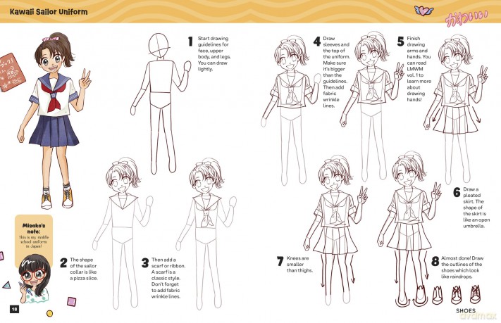 How to Draw Kawaii Manga Fashion (Learn Manga with Misako) - Misako Rocks [KSIĄŻKA]