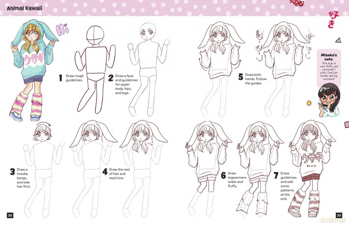How to Draw Kawaii Manga Fashion (Learn Manga with Misako) - Misako Rocks [KSIĄŻKA]