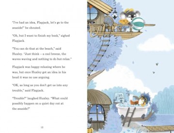 Huxley and Flapjack: Trouble at Sea (Huxley and Flapjack, 2) - Alan Macdonald [KSIĄŻKA]