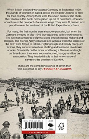 I Fought at Dunkirk: Seven Veterans Remember Their Fight For Salvation - Mike Rossiter [KSIĄŻKA]