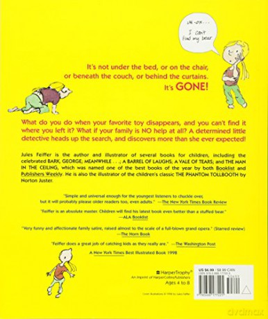 I Lost My Bear - Jules Feiffer [KSIĄŻKA]