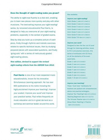 Improve your sight-reading! Viola Grades 1-5: A Workbook for Examinations (Faber Edition: Improve Your Sight-Reading) - Paul Harris [KSIĄŻKA]