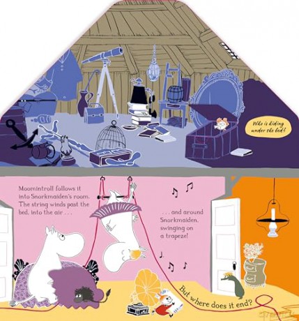 In the Moominhouse: A Lift-the-Flap Moomin Story - Tove Jansson [KSIĄŻKA]