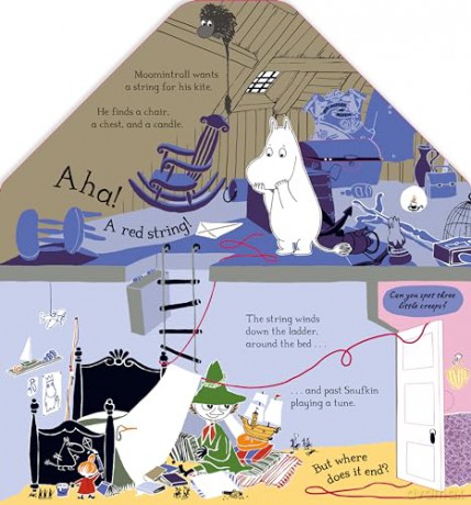 In the Moominhouse: A Lift-the-Flap Moomin Story - Tove Jansson [KSIĄŻKA]