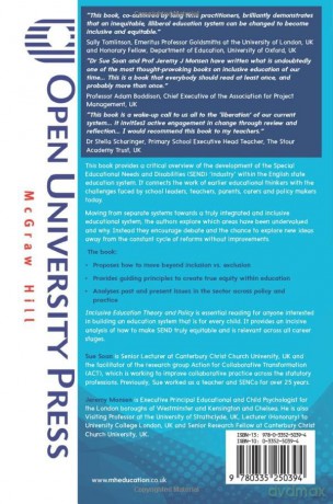 Inclusive Education Theory and Policy: Moving from Special Educational Needs to Equity [KSIĄŻKA]