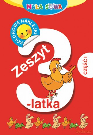 Zeszyt 3-Latka Część 1 [KSIĄŻKA]