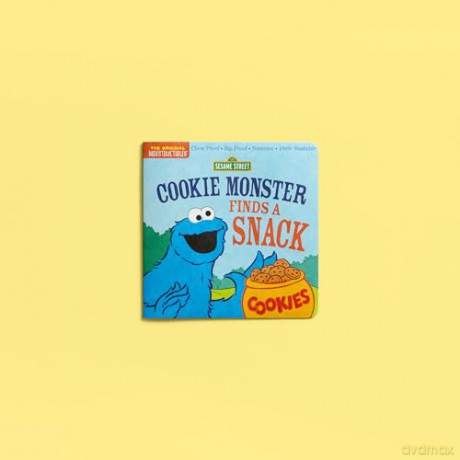 Indestructibles: Sesame Street: Cookie Monster Finds a Snack: Chew Proof E Rip Proof E Nontoxic E 100% Washable (Book for Babies, Newborn Books, Safe to Chew) [KSIĄŻKA]