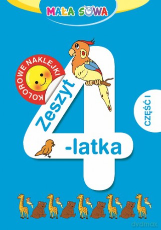 Zeszyt 4-Latka Część 1 [KSIĄŻKA]