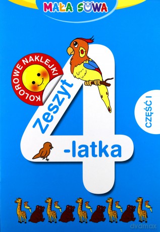 Zeszyt 4-Latka Część 1 [KSIĄŻKA]