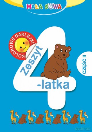 Zeszyt 4-Latka Część 2 [KSIĄŻKA]