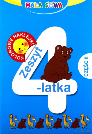 Zeszyt 4-Latka Część 2 [KSIĄŻKA]