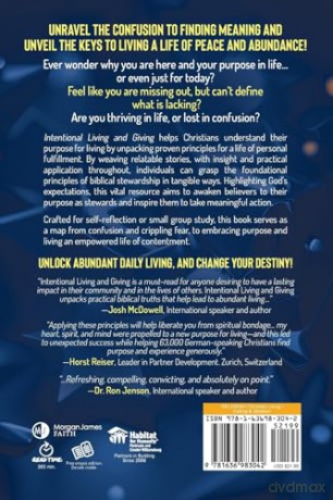 Intentional Living and Giving: Discovering Purpose, Igniting Abundance, and Thriving as a Steward of God's Blessing [KSIĄŻKA]