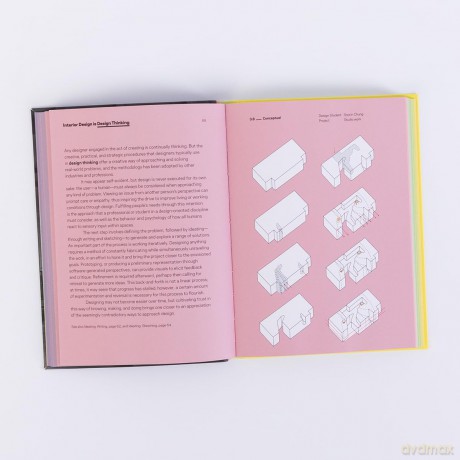 Interior Design is Not Decoration And Other Ideas: Explore the world of interior design all around you in 100 illustrated entries - Stephanie Travis [KSIĄŻKA]