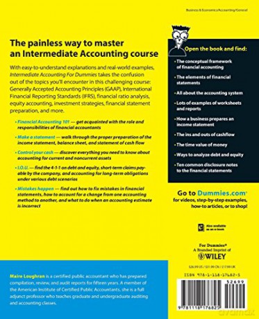 Intermediate Accounting For Dummies - Maire Loughran [KSIĄŻKA]