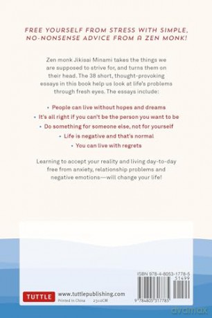 It's Okay Not to Look for the Meaning of Life: A Zen Monk's Guide to Living Stress-Free One Day at a Time - Jikisai Minami [KSIĄŻKA]