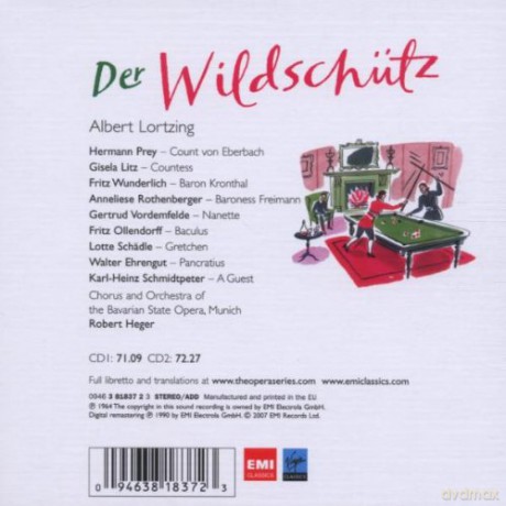 Robert Heger: Der Wildschutz [2CD]